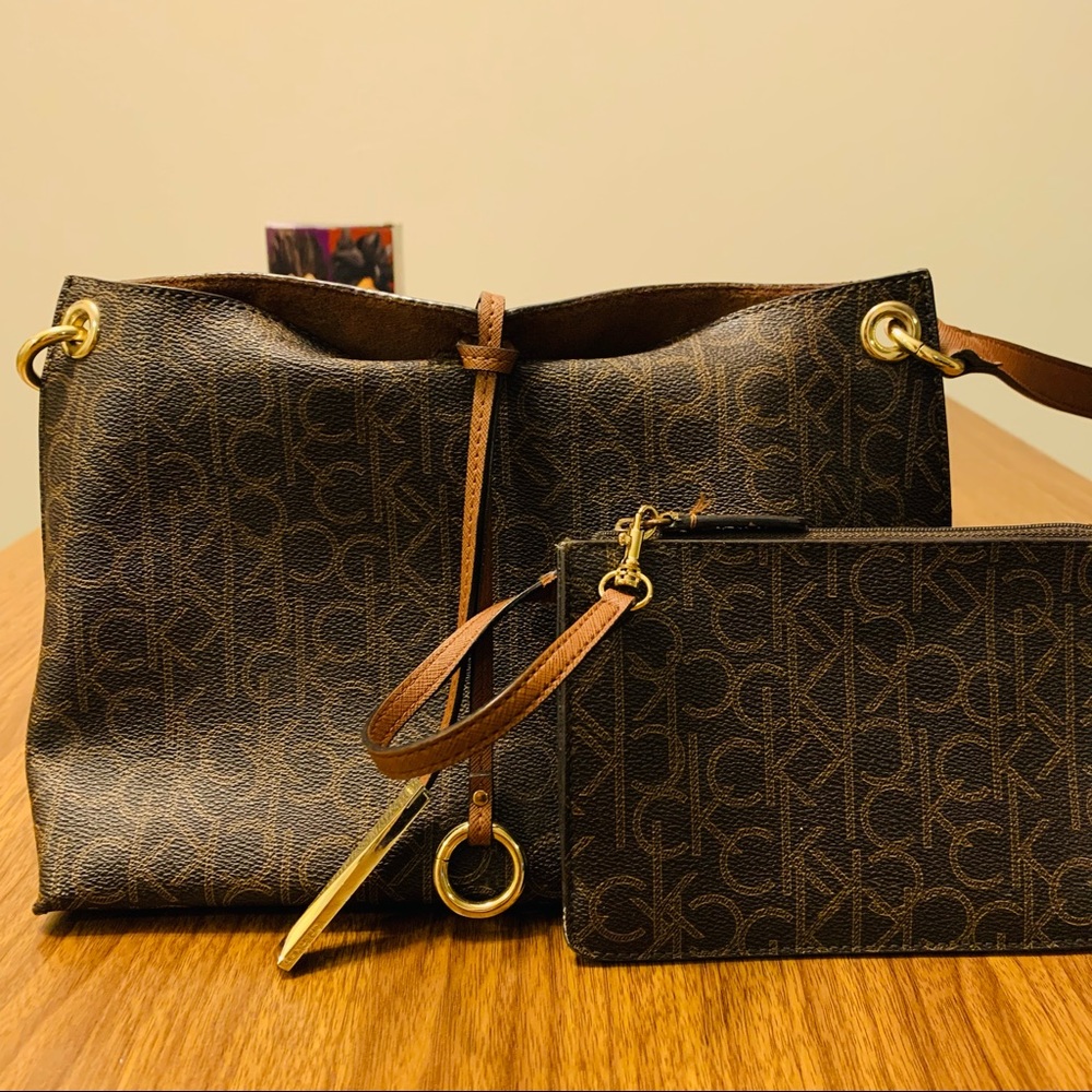 Calvin Klein Bag with matching small bag